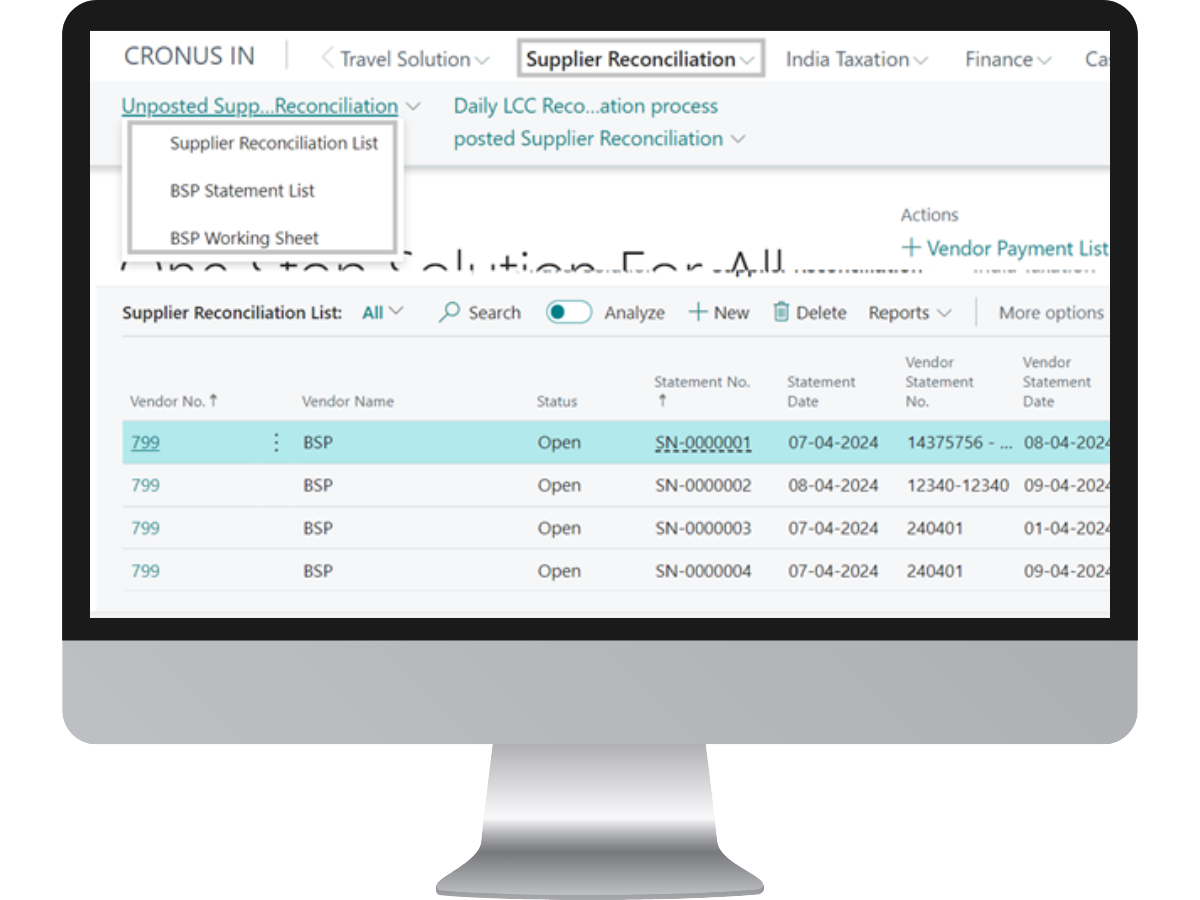 Supplier Reconciliation Image